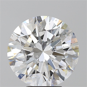 Picture of Natural Diamond 5.06 Carats, Round with Excellent Cut, D Color, SI2 Clarity and Certified by GIA