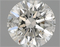 Natural Diamond 0.51 Carats, Round with Very Good Cut, E Color, SI1 Clarity and Certified by IGI