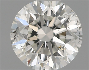 Picture of Natural Diamond 0.51 Carats, Round with Very Good Cut, E Color, SI1 Clarity and Certified by IGI