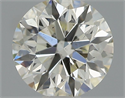 Natural Diamond 0.40 Carats, Round with Excellent Cut, I Color, VS2 Clarity and Certified by IGI