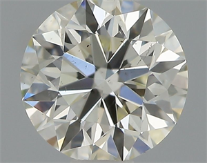 Picture of Natural Diamond 0.40 Carats, Round with Excellent Cut, I Color, VS2 Clarity and Certified by IGI