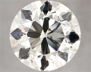 Picture of Natural Diamond 5.00 Carats, Round with Excellent Cut, K Color, SI1 Clarity and Certified by IGI