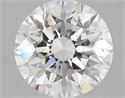 Natural Diamond 2.02 Carats, Round with Excellent Cut, H Color, SI2 Clarity and Certified by GIA