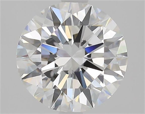 Picture of Natural Diamond 2.00 Carats, Round with Excellent Cut, E Color, VVS1 Clarity and Certified by GIA