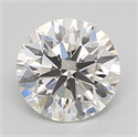 Natural Diamond 0.47 Carats, Round with Excellent Cut, H Color, VVS1 Clarity and Certified by GIA