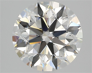 Picture of Natural Diamond 1.82 Carats, Round with Excellent Cut, G Color, VVS2 Clarity and Certified by GIA