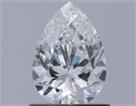 Natural Diamond 0.90 Carats, Pear with  Cut, G Color, SI1 Clarity and Certified by GIA