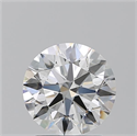 Natural Diamond 1.93 Carats, Round with Excellent Cut, F Color, VS2 Clarity and Certified by GIA