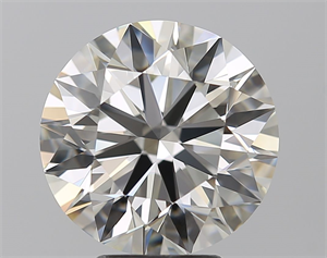 Picture of Natural Diamond 5.10 Carats, Round with Excellent Cut, J Color, VVS1 Clarity and Certified by GIA