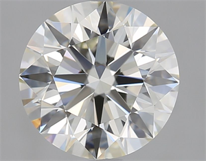 Picture of Natural Diamond 2.04 Carats, Round with Excellent Cut, I Color, IF Clarity and Certified by IGI