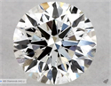 Natural Diamond 0.40 Carats, Round with Excellent Cut, G Color, SI2 Clarity and Certified by GIA