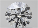 Natural Diamond 0.45 Carats, Round with Excellent Cut, J Color, VVS1 Clarity and Certified by GIA