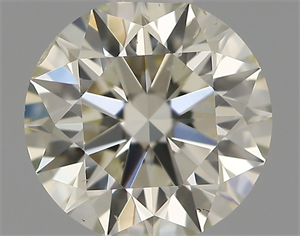 Picture of Natural Diamond 0.62 Carats, Round with Excellent Cut, J Color, SI1 Clarity and Certified by IGI