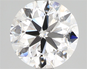 Picture of Natural Diamond 2.00 Carats, Round with Very Good Cut, D Color, SI2 Clarity and Certified by GIA