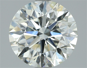 Picture of Natural Diamond 2.01 Carats, Round with Excellent Cut, I Color, SI2 Clarity and Certified by GIA