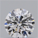 Natural Diamond 0.40 Carats, Round with Excellent Cut, D Color, SI1 Clarity and Certified by GIA