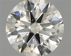 Picture of Natural Diamond 0.60 Carats, Round with Excellent Cut, J Color, VS2 Clarity and Certified by IGI