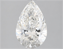 Natural Diamond 2.06 Carats, Pear with  Cut, G Color, VVS2 Clarity and Certified by IGI