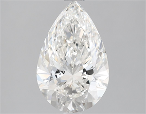 Picture of Natural Diamond 2.06 Carats, Pear with  Cut, G Color, VVS2 Clarity and Certified by IGI