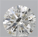 Natural Diamond 5.07 Carats, Round with Excellent Cut, J Color, SI1 Clarity and Certified by GIA