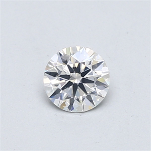 Picture of Natural Diamond 0.40 Carats, Round with Excellent Cut, F Color, SI2 Clarity and Certified by GIA