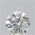 Natural Diamond 2.01 Carats, Round with Excellent Cut, I Color, SI1 Clarity and Certified by GIA