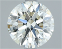 Natural Diamond 2.52 Carats, Round with Excellent Cut, I Color, VS2 Clarity and Certified by IGI