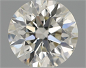 Natural Diamond 0.50 Carats, Round with Excellent Cut, I Color, VS2 Clarity and Certified by IGI