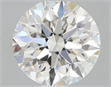 Natural Diamond 0.40 Carats, Round with Excellent Cut, G Color, VS1 Clarity and Certified by GIA