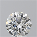 Natural Diamond 2.00 Carats, Round with Excellent Cut, H Color, SI1 Clarity and Certified by GIA