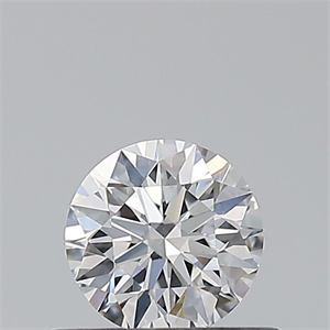 Picture of Natural Diamond 0.40 Carats, Round with Excellent Cut, D Color, VS2 Clarity and Certified by GIA