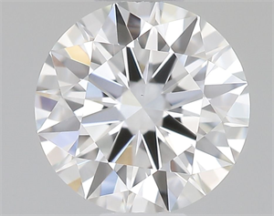 Picture of Natural Diamond 0.41 Carats, Round with Excellent Cut, F Color, VS1 Clarity and Certified by GIA