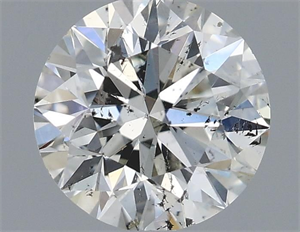 Picture of Natural Diamond 0.60 Carats, Round with Very Good Cut, I Color, SI2 Clarity and Certified by GIA