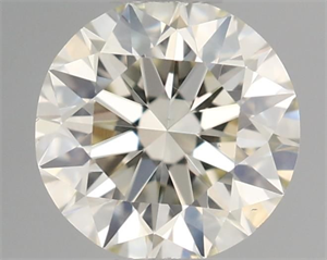 Picture of Natural Diamond 0.42 Carats, Round with Excellent Cut, I Color, VS1 Clarity and Certified by IGI