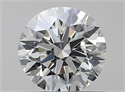 Natural Diamond 0.52 Carats, Round with Excellent Cut, J Color, VS2 Clarity and Certified by GIA