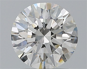 Picture of Natural Diamond 1.71 Carats, Round with Excellent Cut, H Color, VVS1 Clarity and Certified by GIA