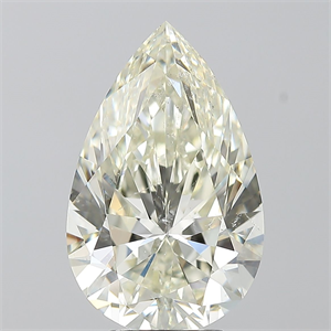 Picture of Natural Diamond 5.15 Carats, Pear with  Cut, J Color, SI1 Clarity and Certified by IGI