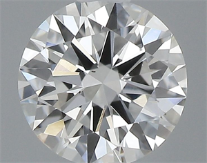 Picture of Natural Diamond 0.40 Carats, Round with Excellent Cut, H Color, VS2 Clarity and Certified by GIA