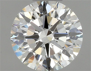 Picture of Natural Diamond 0.43 Carats, Round with Excellent Cut, I Color, SI1 Clarity and Certified by GIA