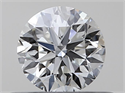 Natural Diamond 0.40 Carats, Round with Good Cut, G Color, VVS1 Clarity and Certified by GIA