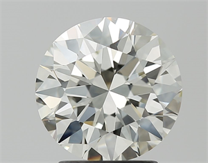 Picture of Natural Diamond 2.53 Carats, Round with Excellent Cut, K Color, VVS1 Clarity and Certified by GIA