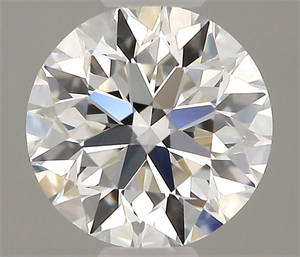 Picture of Natural Diamond 0.40 Carats, Round with Excellent Cut, G Color, VVS2 Clarity and Certified by GIA