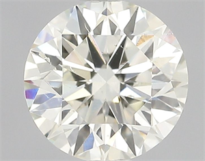 Picture of Natural Diamond 0.50 Carats, Round with Excellent Cut, J Color, SI2 Clarity and Certified by GIA