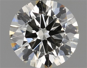 Picture of Natural Diamond 0.42 Carats, Round with Excellent Cut, I Color, VS1 Clarity and Certified by IGI