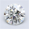 Natural Diamond 1.80 Carats, Round with Excellent Cut, I Color, VS1 Clarity and Certified by GIA