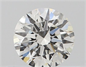 Natural Diamond 0.40 Carats, Round with Excellent Cut, H Color, VS1 Clarity and Certified by GIA