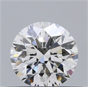 Natural Diamond 0.40 Carats, Round with Good Cut, F Color, VS1 Clarity and Certified by GIA