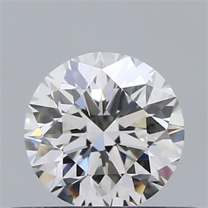 Picture of Natural Diamond 0.40 Carats, Round with Good Cut, F Color, VS1 Clarity and Certified by GIA