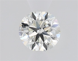 Picture of Natural Diamond 0.41 Carats, Round with Good Cut, K Color, VS2 Clarity and Certified by GIA