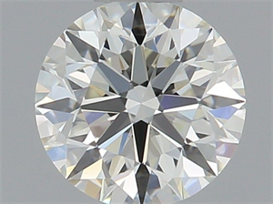 Picture of Natural Diamond 0.42 Carats, Round with Excellent Cut, I Color, SI1 Clarity and Certified by GIA